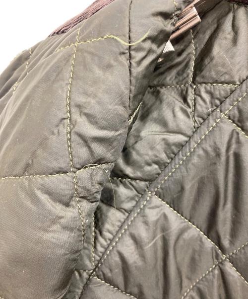 Barbour（バブアー）Barbour (バブアー) エルボーパッチ付切替オイルドカバーオール ブラウン サイズ:Lの古着・服飾アイテム