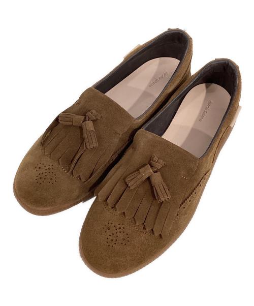 HENDER SCHEME（エンダースキーマ）Hender Scheme (エンダースキーマ) タッセルキルトスリッポン キャメル サイズ:5の古着・服飾アイテム