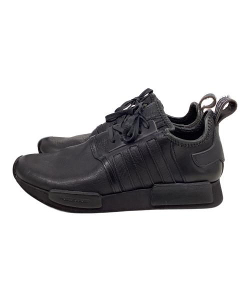 HENDER SCHEME（エンダースキーマ）Hender Scheme (エンダースキーマ) adidas (アディダス) オールレザーハイカットスニーカー ブラック サイズ:5の古着・服飾アイテム
