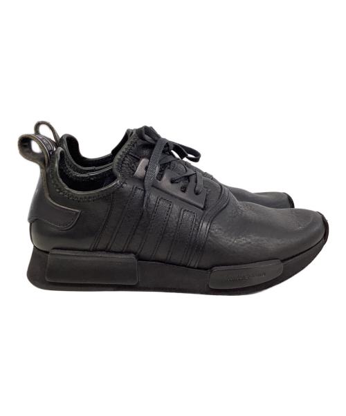 HENDER SCHEME（エンダースキーマ）Hender Scheme (エンダースキーマ) adidas (アディダス) オールレザーハイカットスニーカー ブラック サイズ:5の古着・服飾アイテム