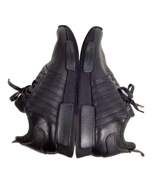 HENDER SCHEME（エンダースキーマ）Hender Scheme (エンダースキーマ) adidas (アディダス) オールレザーハイカットスニーカー ブラック サイズ:5の古着・服飾アイテム