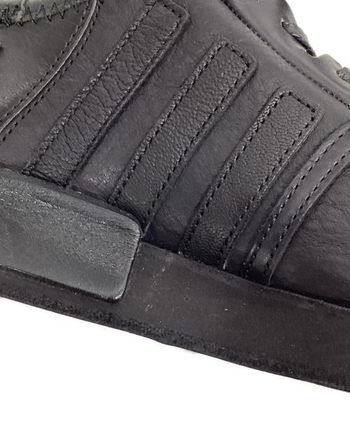 HENDER SCHEME（エンダースキーマ）Hender Scheme (エンダースキーマ) adidas (アディダス) オールレザーハイカットスニーカー ブラック サイズ:5の古着・服飾アイテム