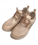 HENDER SCHEMEエンダースキーマ）の古着「オールレザーハイカットスニーカー」｜ベージュ
