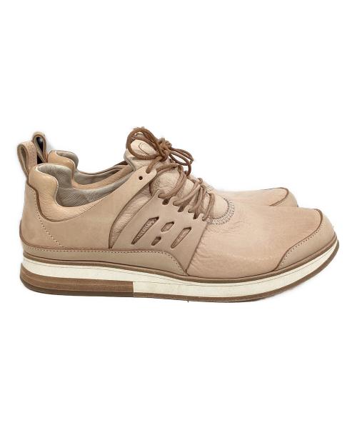 HENDER SCHEME（エンダースキーマ）Hender Scheme (エンダースキーマ) オールレザーハイカットスニーカー ベージュ サイズ:6の古着・服飾アイテム