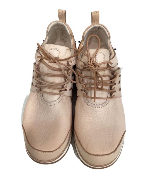 HENDER SCHEME（エンダースキーマ）Hender Scheme (エンダースキーマ) オールレザーハイカットスニーカー ベージュ サイズ:6の古着・服飾アイテム