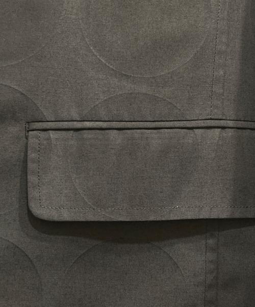 ISSEY MIYAKE（イッセイミヤケ）ISSEY MIYAKE (イッセイミヤケ) ドットテーラードジャケット ブラック サイズ:SIZE 3の古着・服飾アイテム