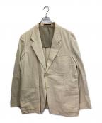 Yohji Yamamoto pour hommeヨウジヤマモト プールオム）の古着「袖ジップテーラードジャケット」｜アイボリー