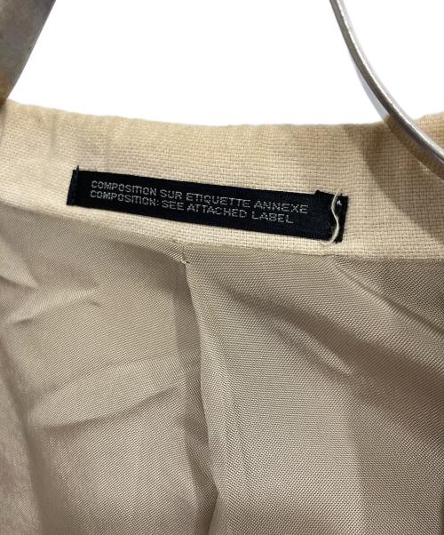 Yohji Yamamoto pour homme（ヨウジヤマモト プールオム）Yohji Yamamoto pour homme (ヨウジヤマモト プールオム) 袖ジップテーラードジャケット アイボリー サイズ:2の古着・服飾アイテム