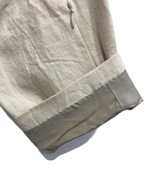 Yohji Yamamoto pour homme（ヨウジヤマモト プールオム）Yohji Yamamoto pour homme (ヨウジヤマモト プールオム) 袖ジップテーラードジャケット アイボリー サイズ:2の古着・服飾アイテム