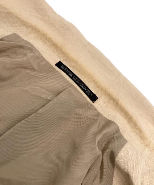 Yohji Yamamoto pour homme（ヨウジヤマモト プールオム）Yohji Yamamoto pour homme (ヨウジヤマモト プールオム) 袖ジップテーラードジャケット アイボリー サイズ:2の古着・服飾アイテム