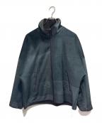 Y-3ワイスリー）の古着「M CH2 VELVET SPACER ZINE AOP FZ SWEATER」｜ネイビー