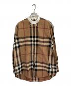 BURBERRY LONDONバーバリーロンドン）の古着「メガチェックシャツ」｜ベージュ