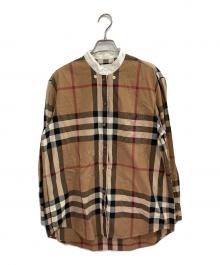 BURBERRY LONDON（バーバリーロンドン）の古着「メガチェックシャツ」｜ベージュ
