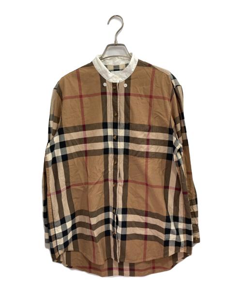 BURBERRY LONDON（バーバリーロンドン）BURBERRY LONDON (バーバリーロンドン) メガチェックシャツ ベージュ サイズ:UK6/US4/IT38の古着・服飾アイテム