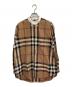 BURBERRY LONDON（バーバリーロンドン）の古着「メガチェックシャツ」｜ベージュ