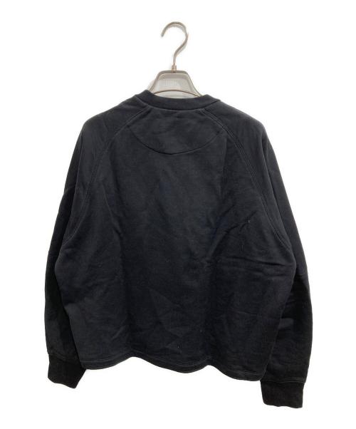 Y-3（ワイスリー）Y-3 (ワイスリー) W CLASSIC CHEST LOGO CREW SWEATSHIRT/W クラシック チェストロゴ クルースウェットシャツ ブラック サイズ:Ｓの古着・服飾アイテム