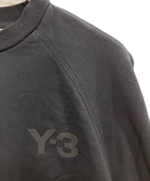 Y-3（ワイスリー）Y-3 (ワイスリー) W CLASSIC CHEST LOGO CREW SWEATSHIRT/W クラシック チェストロゴ クルースウェットシャツ ブラック サイズ:Ｓの古着・服飾アイテム