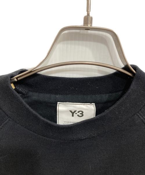 Y-3（ワイスリー）Y-3 (ワイスリー) W CLASSIC CHEST LOGO CREW SWEATSHIRT/W クラシック チェストロゴ クルースウェットシャツ ブラック サイズ:Ｓの古着・服飾アイテム