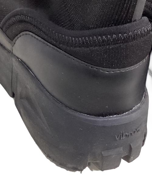 Y's（ワイズ）Y's (ワイズ) POLYESTER KNIT DAD SNEAKERS ブラック サイズ:5の古着・服飾アイテム