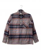 PS Paul SmithＰＳポールスミス）の古着「プルオーバーネルシャツ」｜グレー