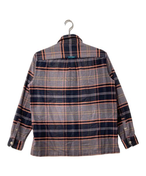 PS Paul Smith（ＰＳポールスミス）PS Paul Smith (ＰＳポールスミス) プルオーバーネルシャツ グレー サイズ:Mの古着・服飾アイテム
