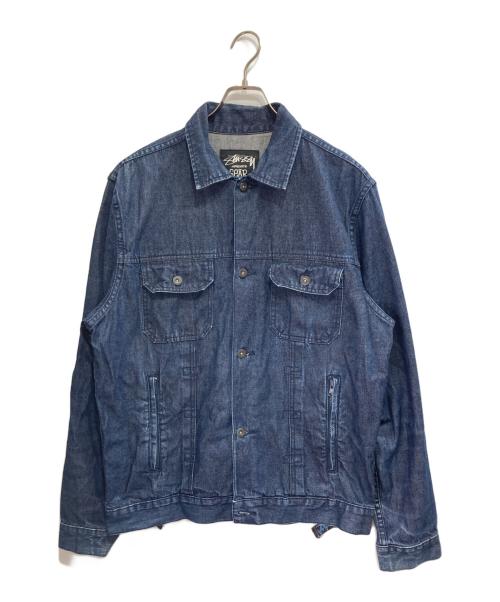 stussy（ステューシー）stussy (ステューシー) デニムジャケット インディゴ サイズ:Lの古着・服飾アイテム