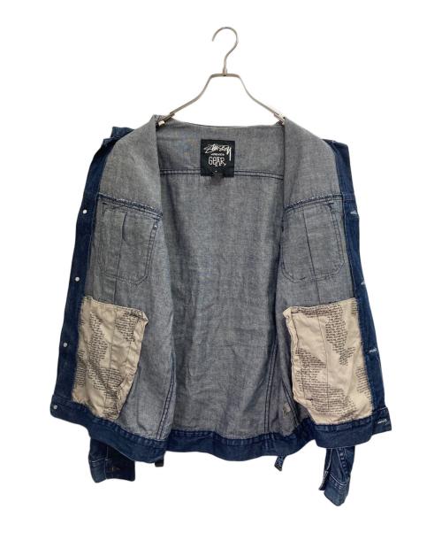 stussy（ステューシー）stussy (ステューシー) デニムジャケット インディゴ サイズ:Lの古着・服飾アイテム
