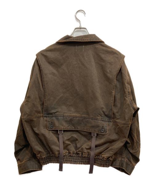 Name.（ネーム）Name. (ネーム) WAX COATING FIELD JACKET ブラウン サイズ:2の古着・服飾アイテム