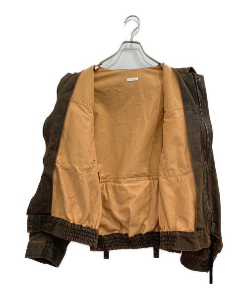 Name.（ネーム）Name. (ネーム) WAX COATING FIELD JACKET ブラウン サイズ:2の古着・服飾アイテム