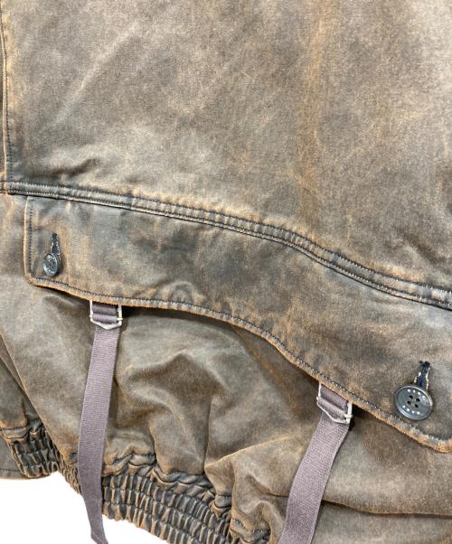 Name.（ネーム）Name. (ネーム) WAX COATING FIELD JACKET ブラウン サイズ:2の古着・服飾アイテム