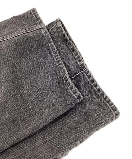 Name.（ネーム）Name. (ネーム) VINTAGE DENIM PINTUCK PANTS グレー サイズ:2の古着・服飾アイテム