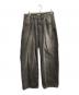 Name.（ネーム）の古着「VINTAGE DENIM PINTUCK PANTS」｜グレー