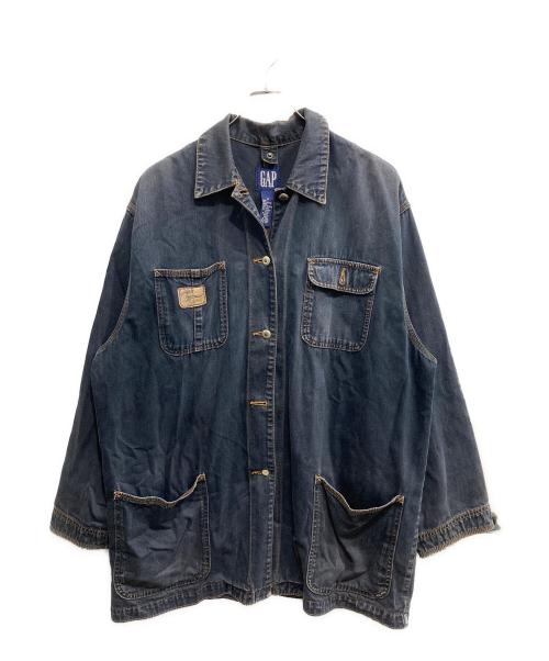 GAP（ギャップ）GAP (ギャップ) デニムカバーオール インディゴ サイズ:Mの古着・服飾アイテム
