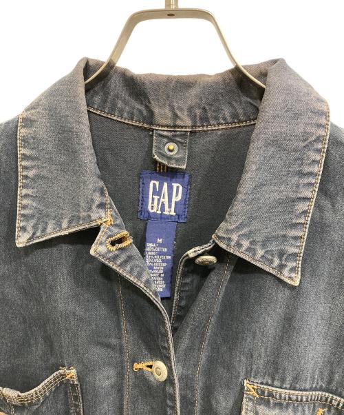 GAP（ギャップ）GAP (ギャップ) デニムカバーオール インディゴ サイズ:Mの古着・服飾アイテム