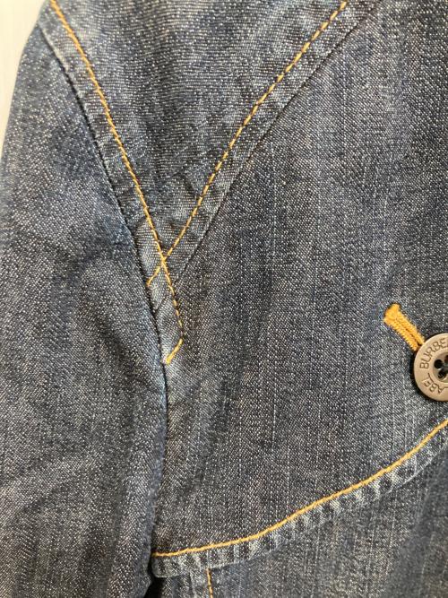 BURBERRY BLACK LABEL（バーバリーブラックレーベル）BURBERRY BLACK LABEL (バーバリーブラックレーベル) ジップデニムジャケット インディゴ サイズ:Lの古着・服飾アイテム