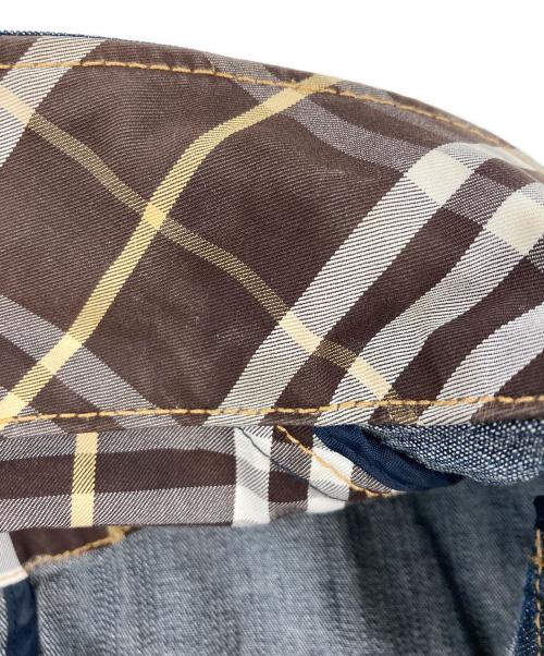 BURBERRY BLACK LABEL（バーバリーブラックレーベル）BURBERRY BLACK LABEL (バーバリーブラックレーベル) ジップデニムジャケット インディゴ サイズ:Lの古着・服飾アイテム