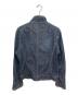 BURBERRY BLACK LABEL (バーバリーブラックレーベル) ジップデニムジャケット インディゴ サイズ:L：10000円