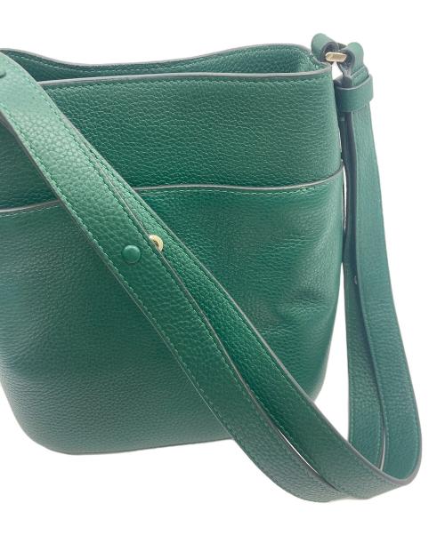 Kate Spade（ケイトスペード）Kate Spade (ケイトスペード) レイラ スモール バケット バック グリーンの古着・服飾アイテム