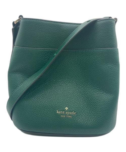 Kate Spade（ケイトスペード）Kate Spade (ケイトスペード) レイラ スモール バケット バック グリーンの古着・服飾アイテム