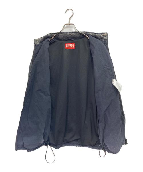 DIESEL（ディーゼル）DIESEL (ディーゼル) ジップアップブルゾン グレー サイズ:46の古着・服飾アイテム