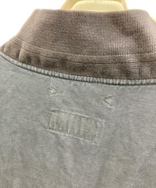 POLO RALPH LAUREN（ポロ・ラルフローレン）POLO RALPH LAUREN (ポロ・ラルフローレン) A-1タイプリネンコットンジャケット ネイビー サイズ:4XBの古着・服飾アイテム