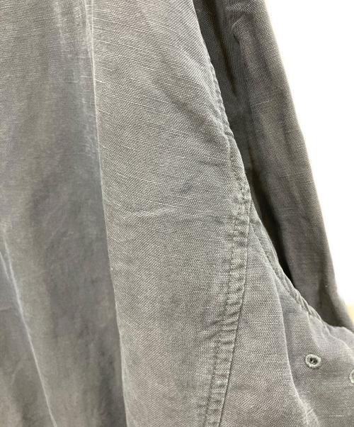 POLO RALPH LAUREN（ポロ・ラルフローレン）POLO RALPH LAUREN (ポロ・ラルフローレン) A-1タイプリネンコットンジャケット ネイビー サイズ:4XBの古着・服飾アイテム