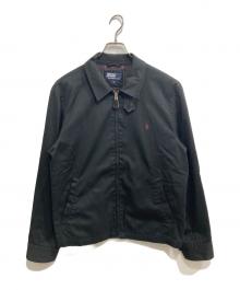 POLO RALPH LAUREN（ポロ・ラルフローレン）の古着「スイングトップ」｜ブラック