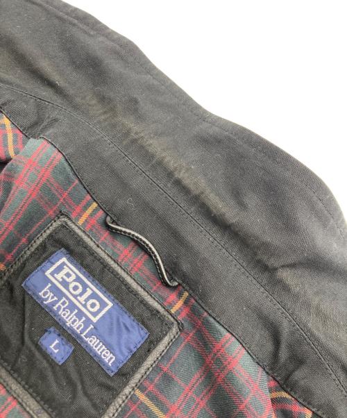 POLO RALPH LAUREN（ポロ・ラルフローレン）POLO RALPH LAUREN (ポロ・ラルフローレン) スイングトップ ブラック サイズ:Lの古着・服飾アイテム
