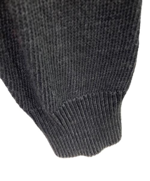 COMOLI（コモリ）COMOLI (コモリ) コットン ガンジーニット ブラック サイズ:記載なしの古着・服飾アイテム