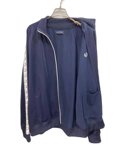 FRED PERRY（フレッドペリー）FRED PERRY (フレッドペリー) Taped Track Jacket ネイビー サイズ:XLの古着・服飾アイテム
