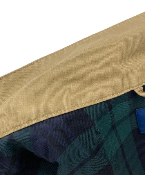 POLO RALPH LAUREN（ポロ・ラルフローレン）POLO RALPH LAUREN (ポロ・ラルフローレン) 裏地チェックスイングトップ ベージュ サイズ:Sの古着・服飾アイテム