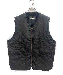 Barbour（バブアー）の古着「フロントジップ ファー ライナー ベスト」｜ブラック