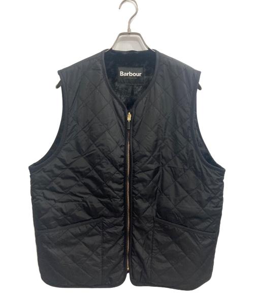 Barbour（バブアー）Barbour (バブアー) フロントジップ ファー ライナー ベスト ブラック サイズ:38の古着・服飾アイテム