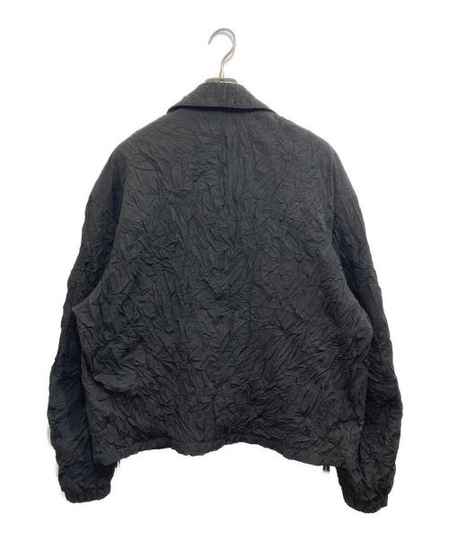 UNAFFECTED（アンアフェクテッド）UNAFFECTED (アンアフェクテッド) クリンクルレイヤージャケット ブラック サイズ:Lの古着・服飾アイテム